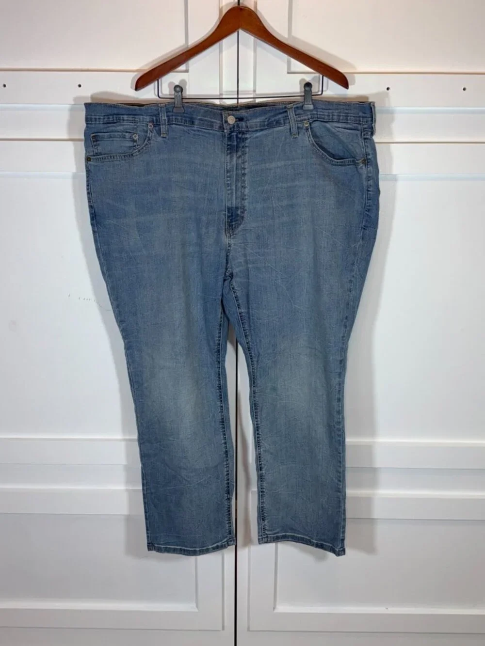 Levi's 541 Men's Jeans W50 L30 Light Blue Size 50 Athletic Denim